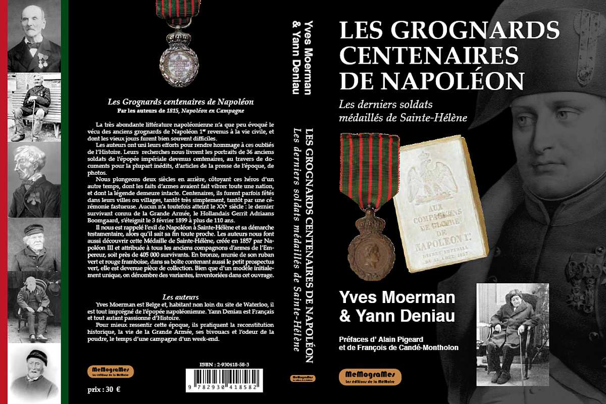 Livre Les grognards centenaires de Napoléon - © 2010