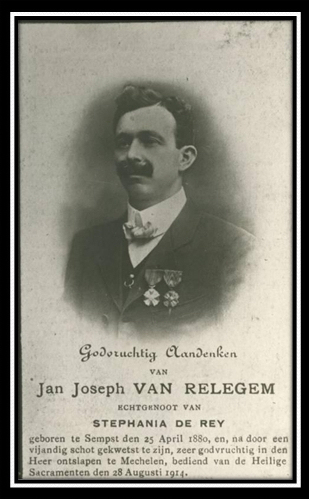 Jan Joseph Van Relegem Collectie - collection Roger Van Kerckhoven.
