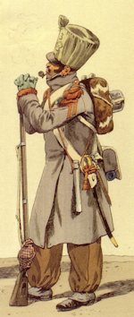 Soldat français 1814